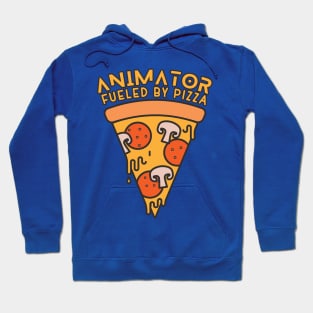 animator fueled by pizza Hoodie